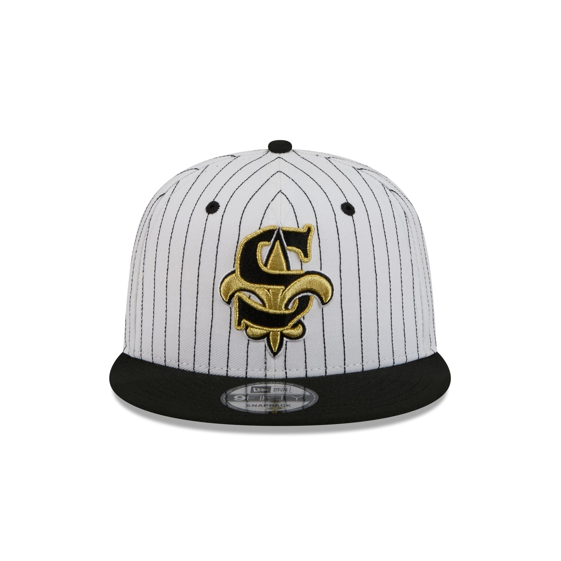 New Orleans Saints Deceptor Pinstripe 9FIFTY Snapback Hat