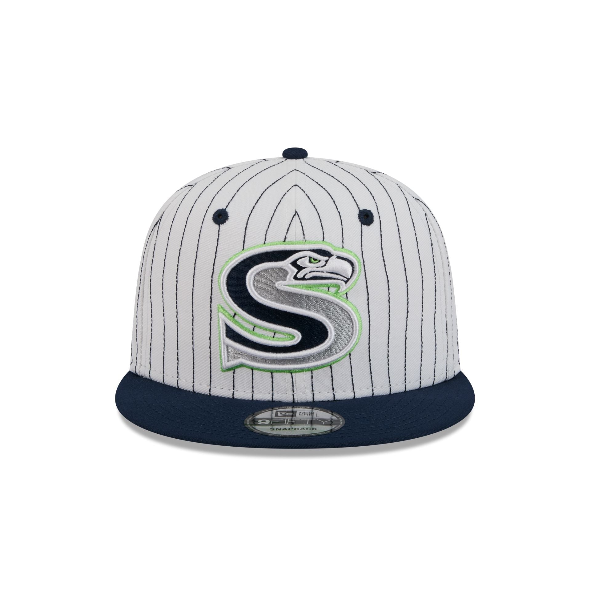 Seattle Seahawks Deceptor Pinstripe 9FIFTY Snapback Hat