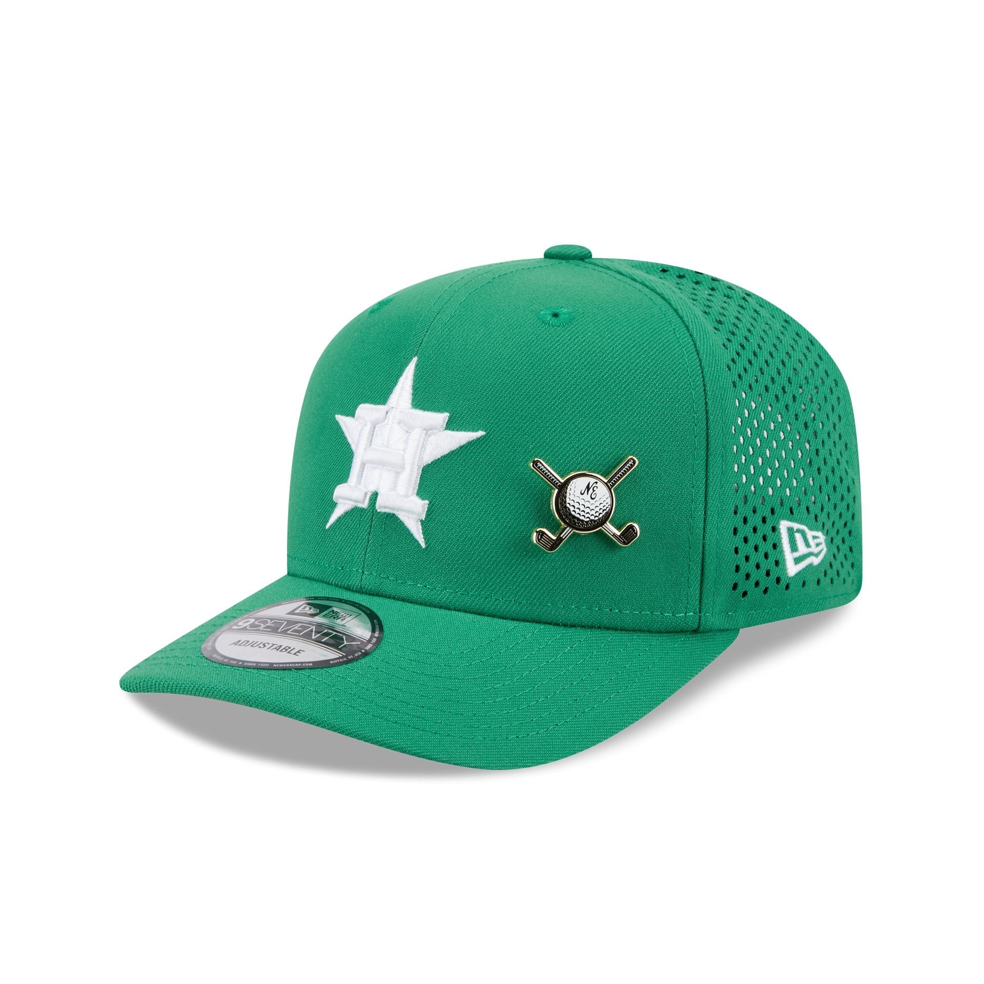 Houston Astros Tee Time 9SEVENTY Trucker Hat
