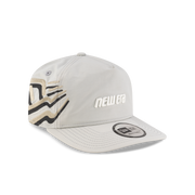 New Era Branded Raised Flag Mirage Gray Golfer Hat