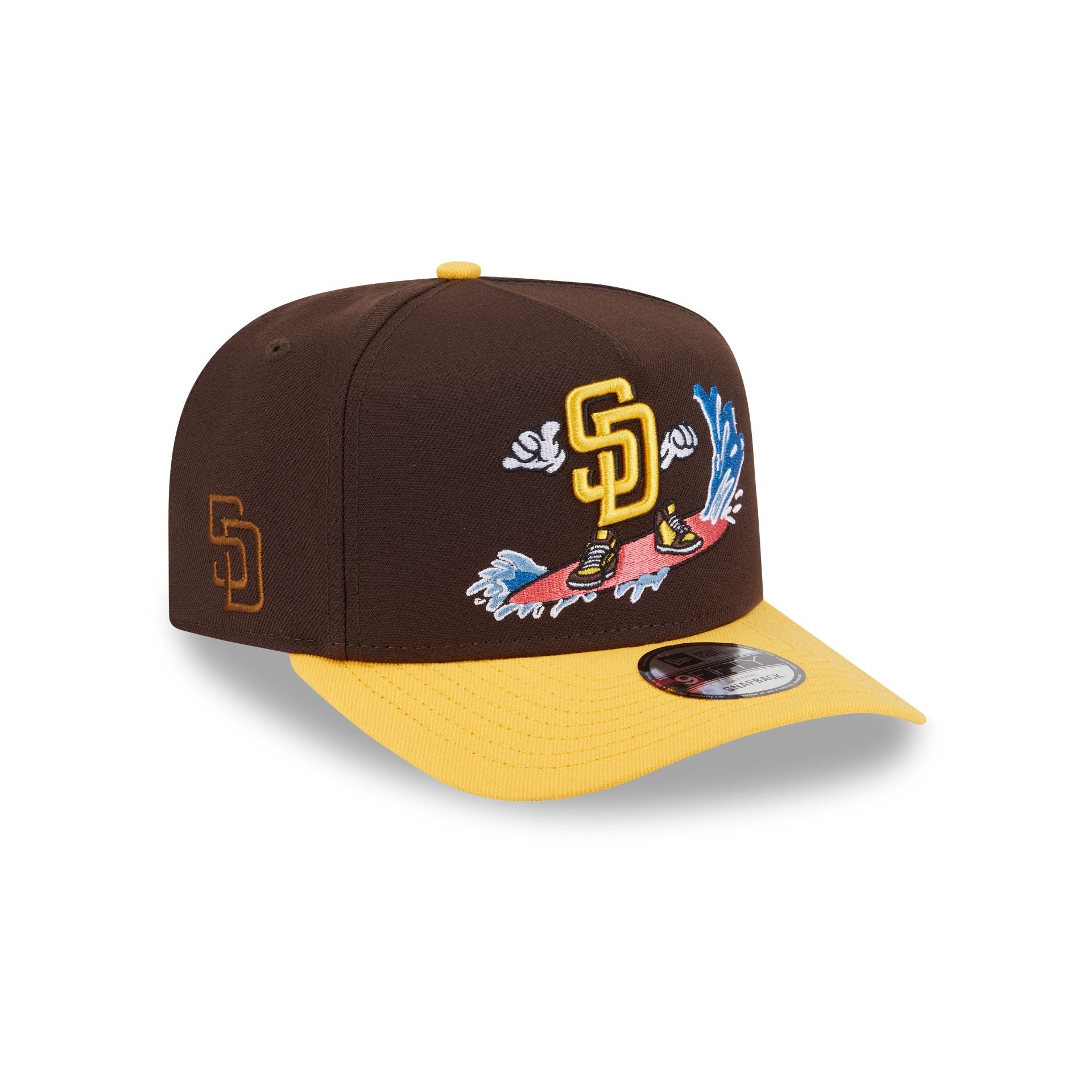 San Diego Padres Cartoon 9FIFTY A-Frame Snapback Hat