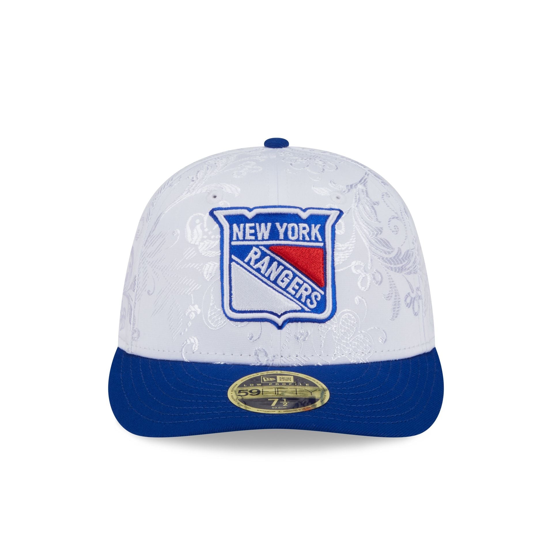 New York Rangers Floral Shine Low Profile 59FIFTY Fitted Hat