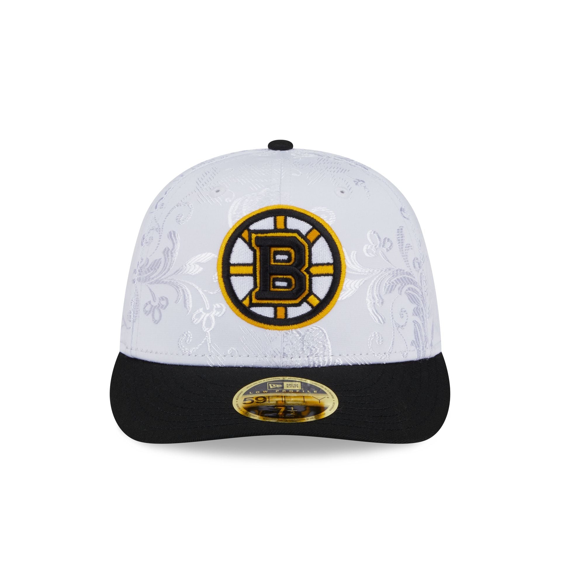 Boston Bruins Floral Shine Low Profile 59FIFTY Fitted Hat