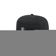 New York Yankees Black Poly Rope Split Panel 59FIFTY Fitted Hat