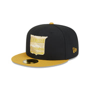 New York Rangers Metallic Gold Logo 59FIFTY Fitted Hat