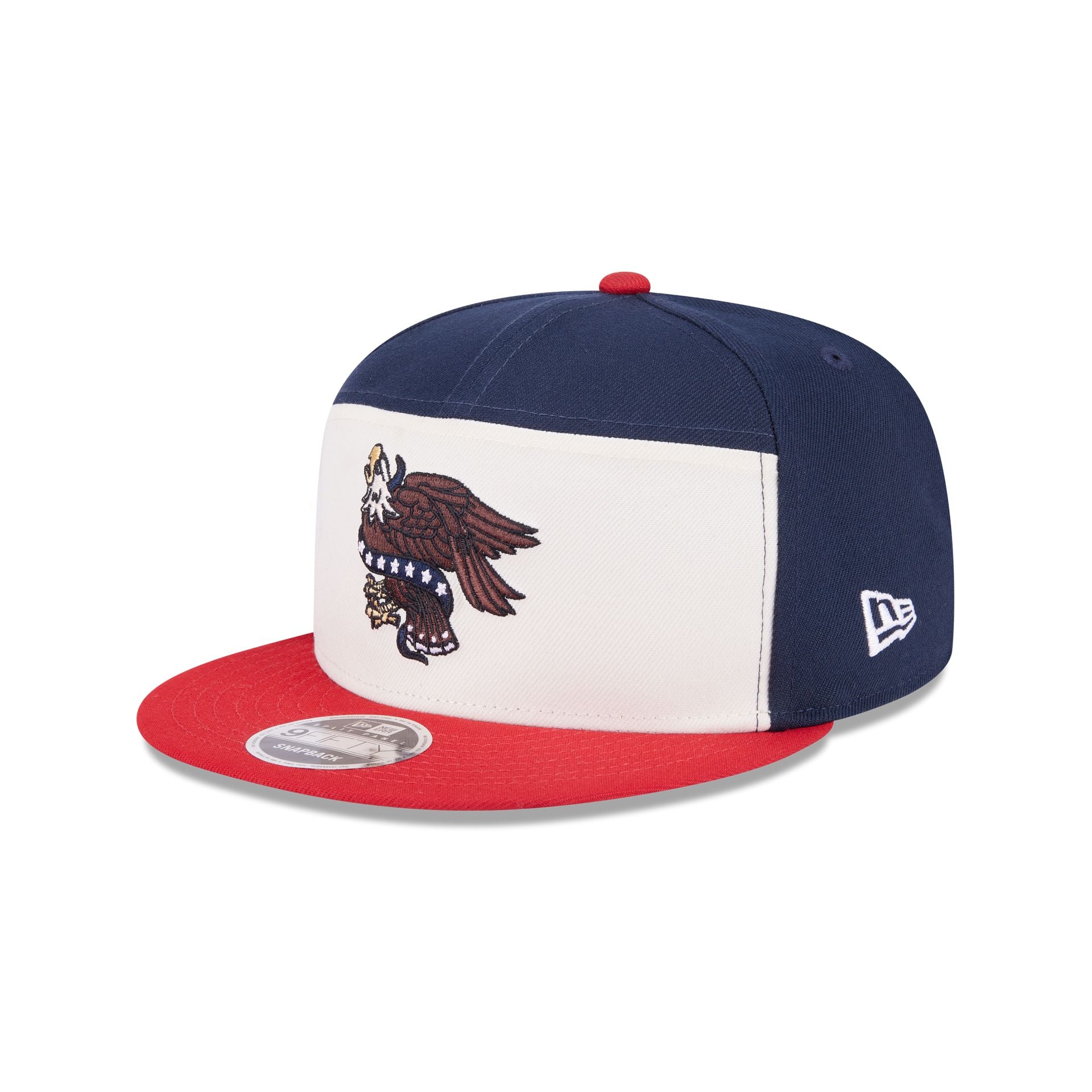 New Era Cap Americana Split Panel 9FIFTY Snapback Hat