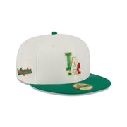 Los Angeles Dodgers Beaded Linen 59FIFTY Fitted Hat
