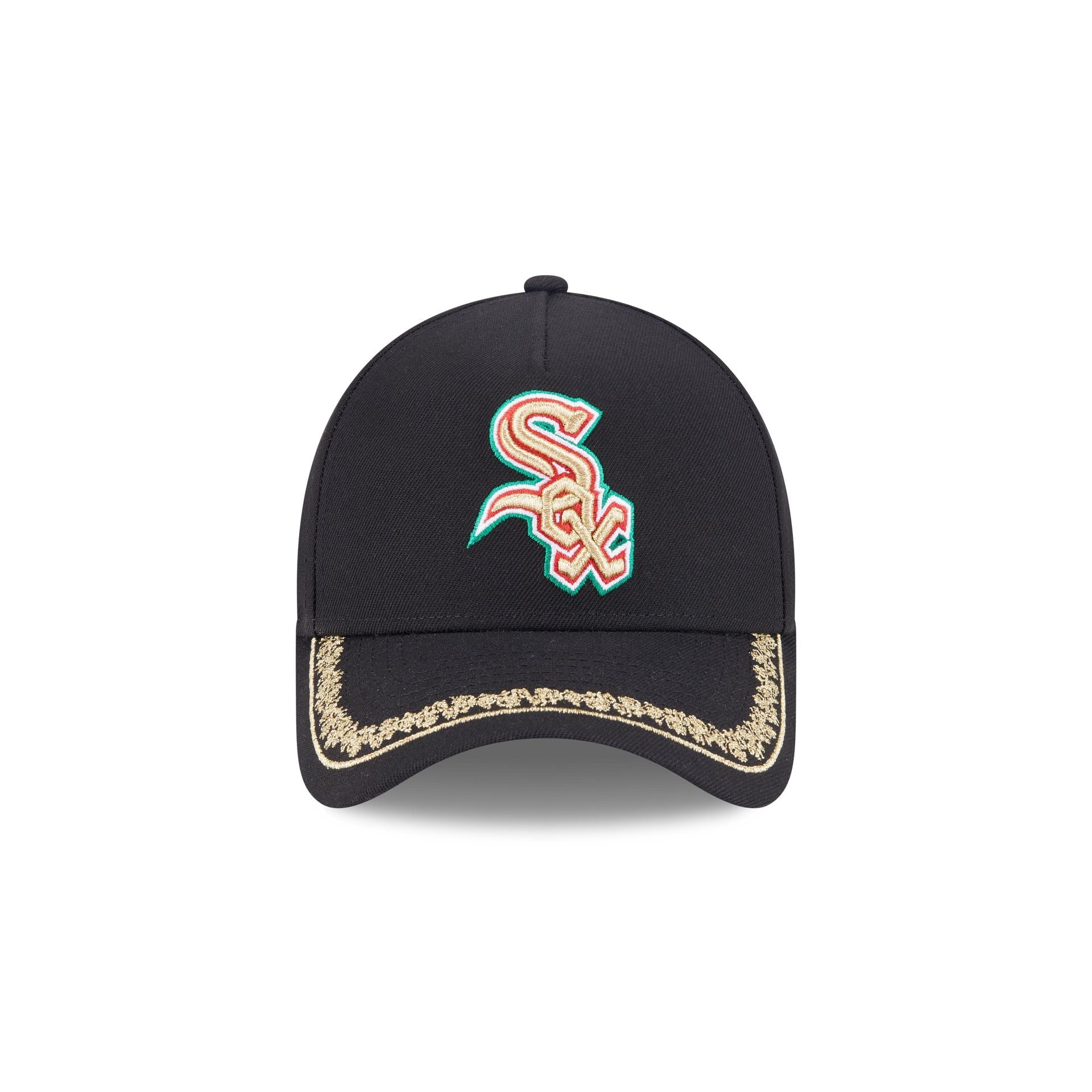 Chicago White Sox Ornate Visor 9FORTY A-Frame Snapback Hat