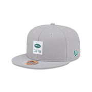 New York Jets 2025 Sideline Hot Weather Gray 59FIFTY Fitted Hat