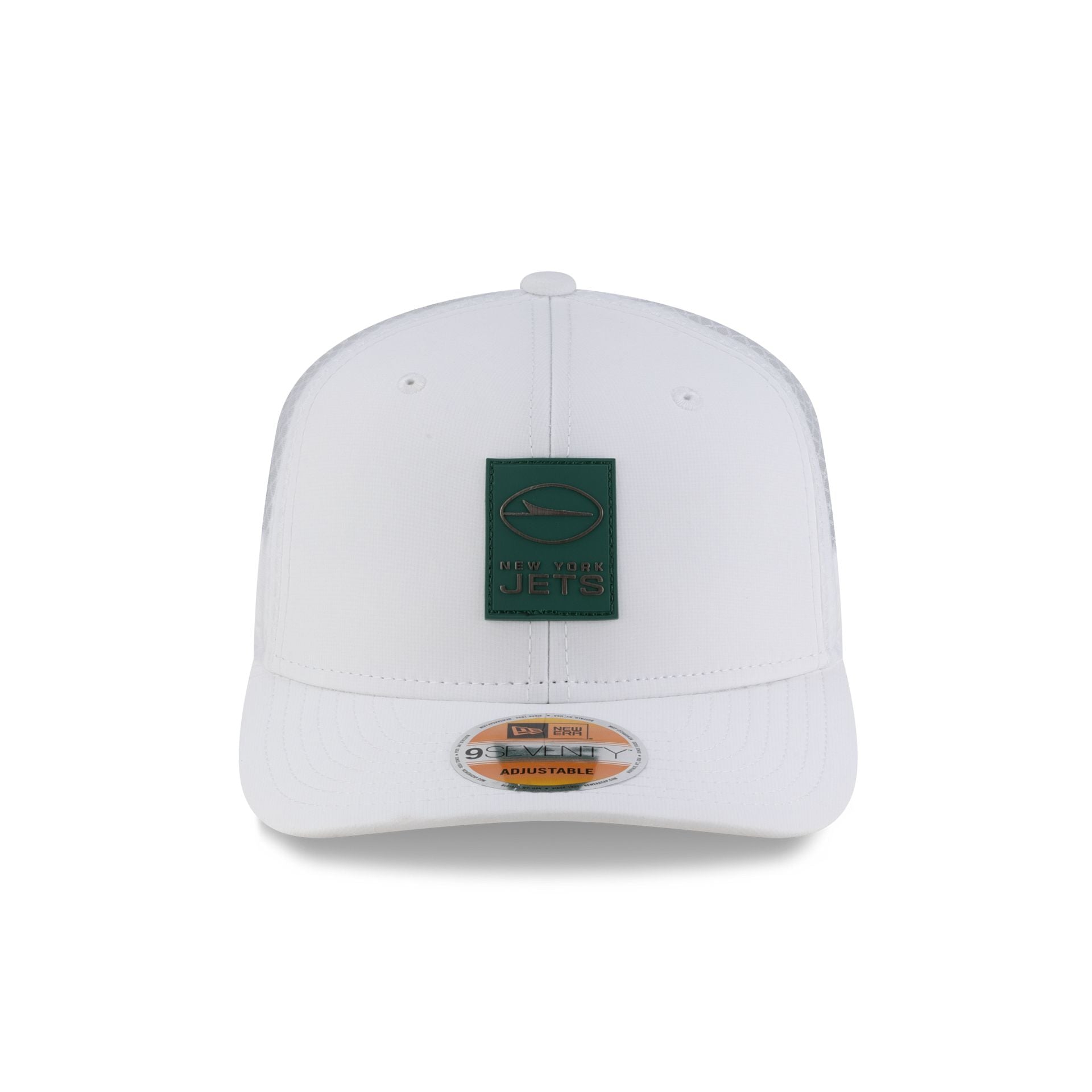 New York Jets 2025 Sideline Hot Weather White 9SEVENTY Trucker Hat