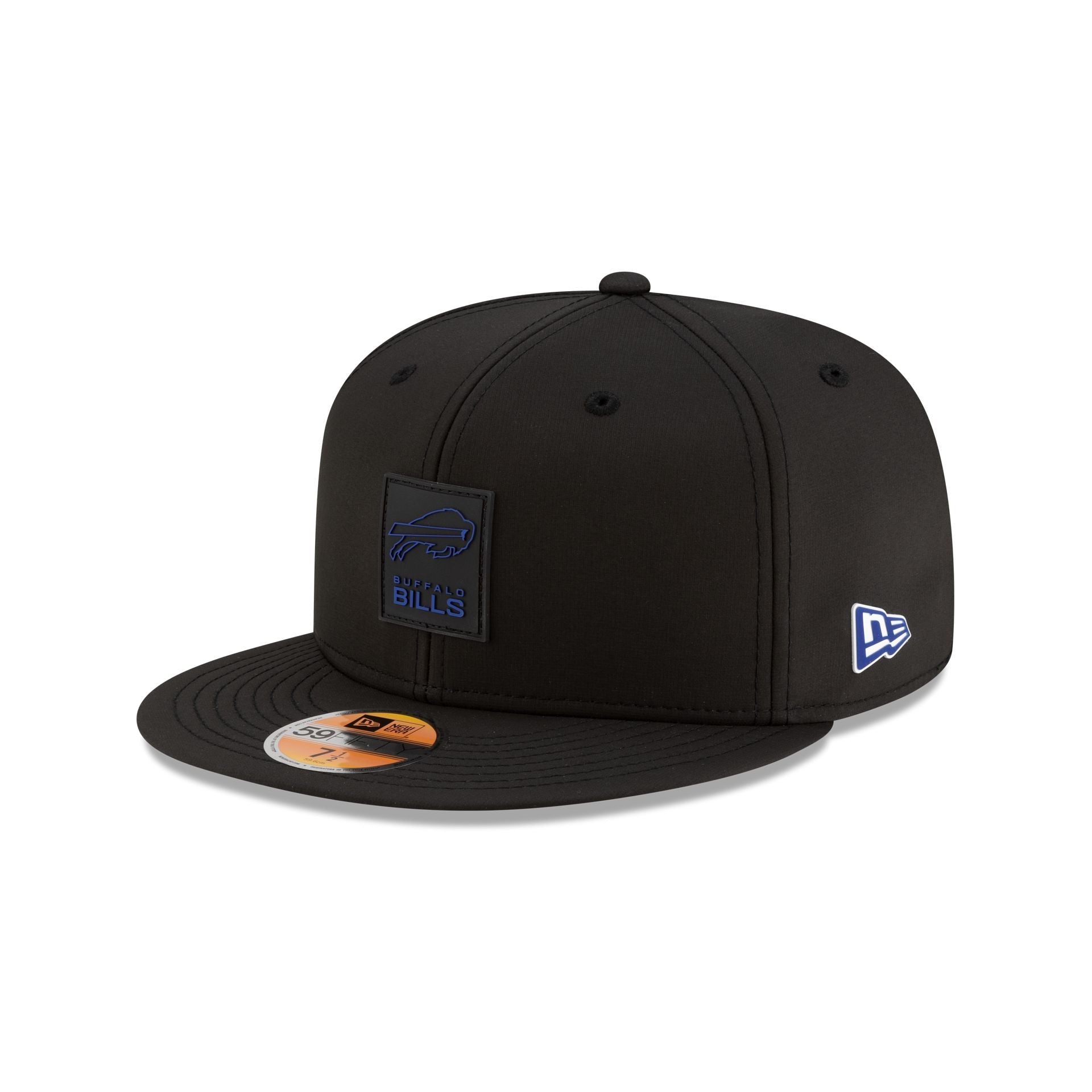 Buffalo Bills 2025 Sideline Hot Weather Black 59FIFTY Fitted Hat