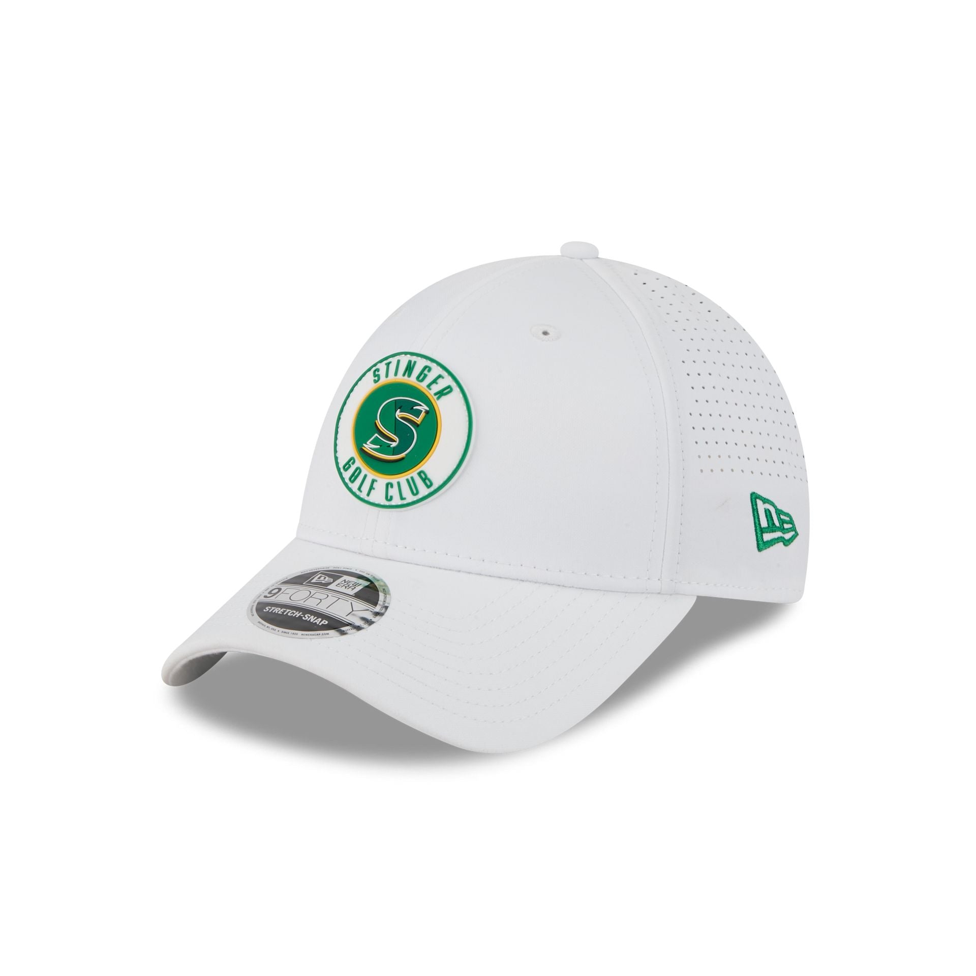 Stinger GC White Circle Logo 9FORTY Snapback Hat