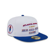 Atlanta Braves Summer Derby White 59FIFTY A-Frame Fitted Hat