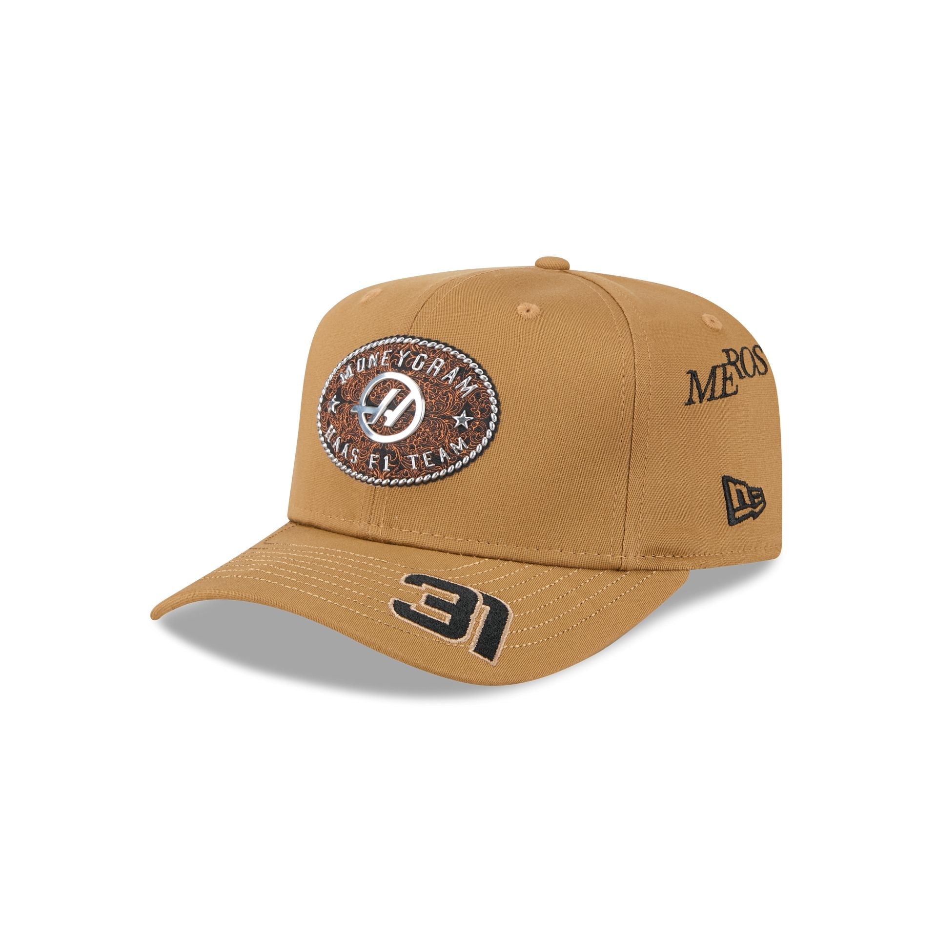 MoneyGram Haas F1 Team 2025 Austin Race Special Esteban Ocon 9SEVENTY Stretch-Snap Hat