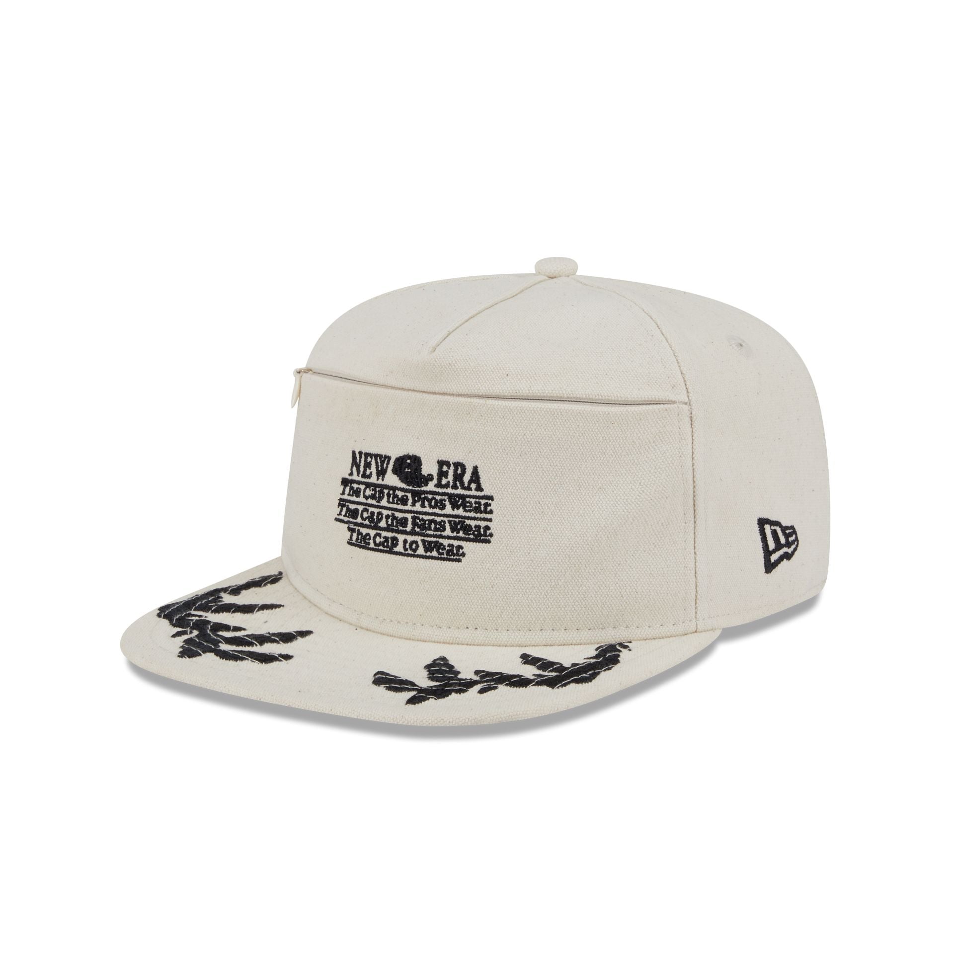 New Era Cap Front Zip 59FIFTY A-Frame Fitted Hat