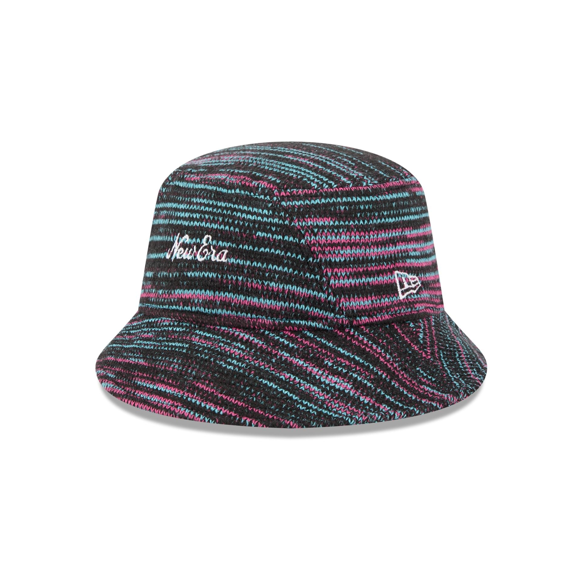 New Era Cap Vice Blue Knit Bucket Hat