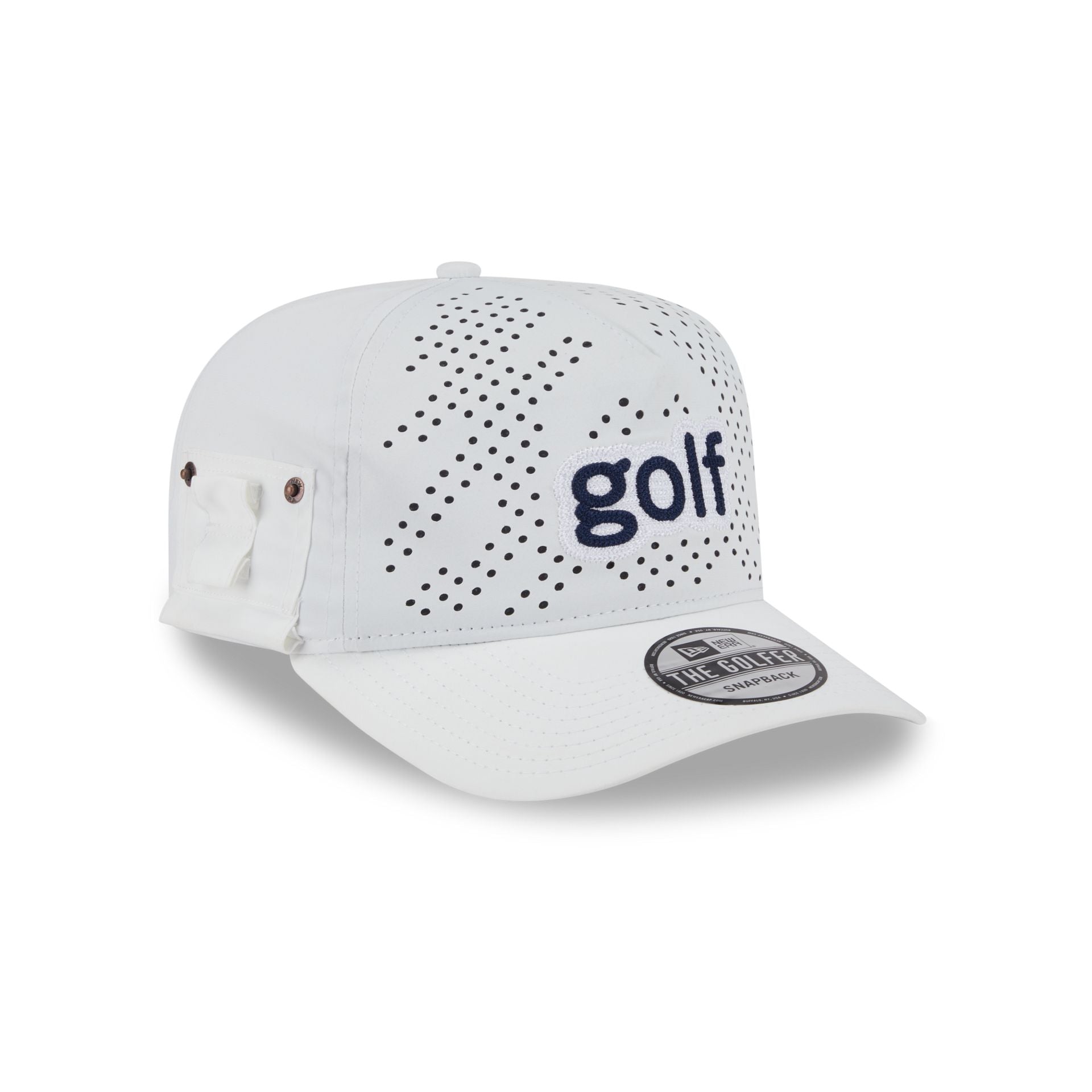 New Era Golf White Golfer