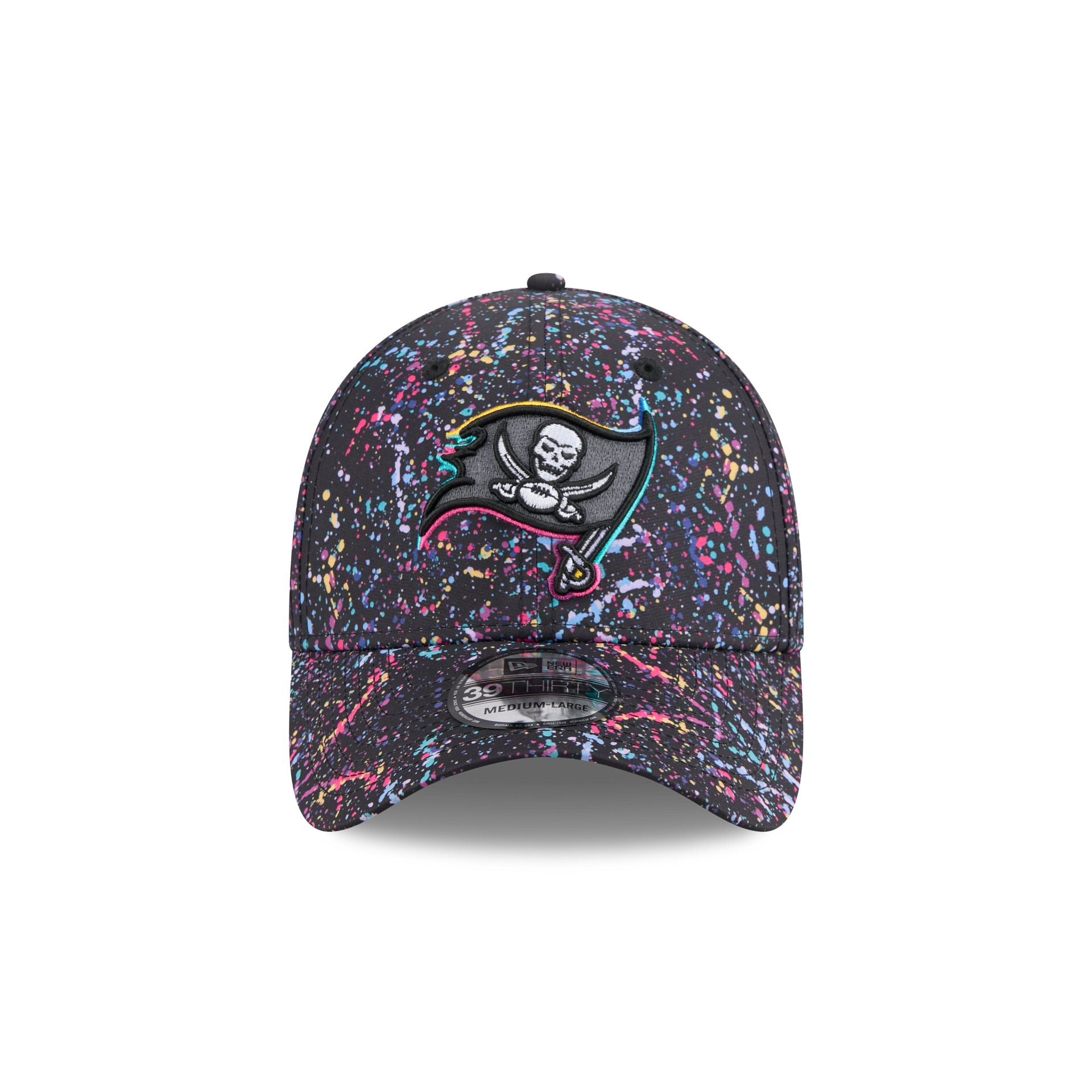 Tampa Bay Buccaneers 2025 Crucial Catch 39THIRTY Stretch Fit Hat