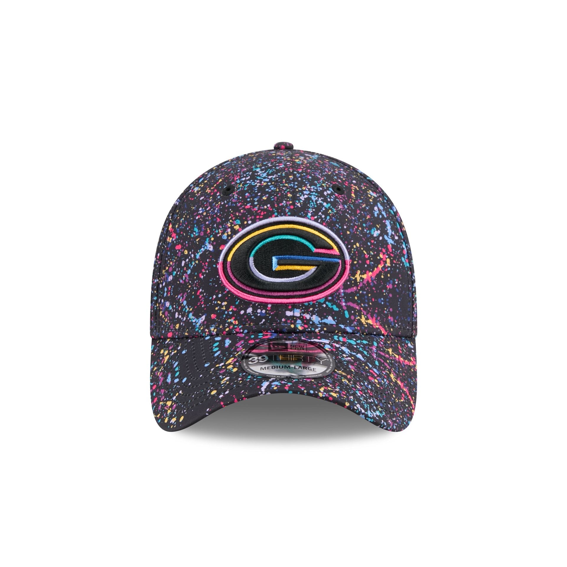 Green Bay Packers 2025 Crucial Catch 39THIRTY Stretch Fit Hat