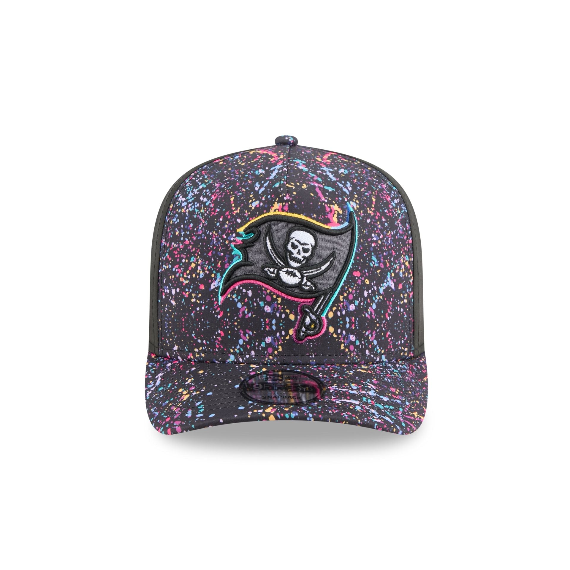 Tampa Bay Buccaneers 2025 Crucial Catch 9FIFTY A-Frame Snapback Hat