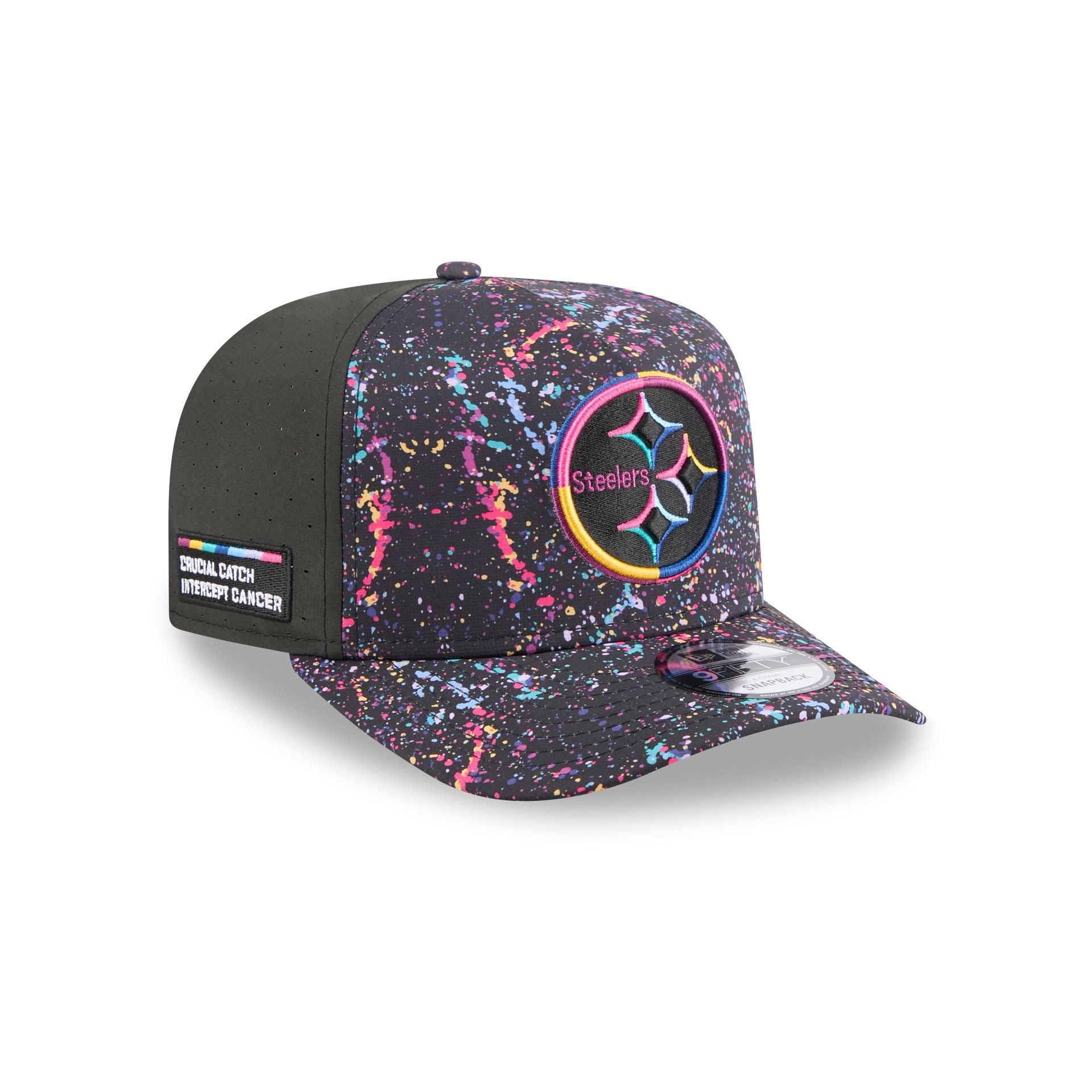 Pittsburgh Steelers 2025 Crucial Catch 9FIFTY A-Frame Snapback Hat