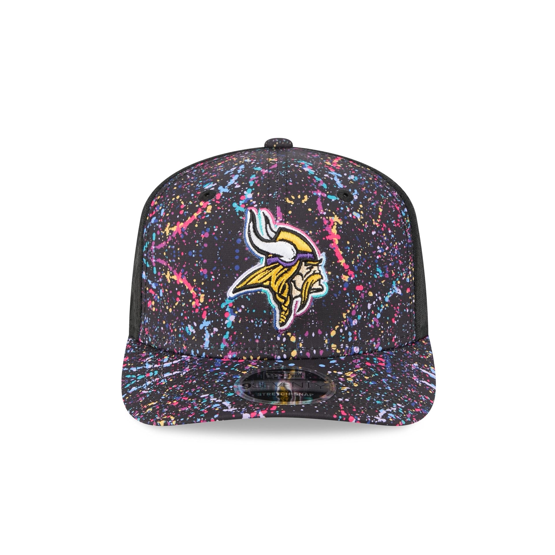 Minnesota Vikings 2025 Crucial Catch 9SEVENTY Trucker Hat