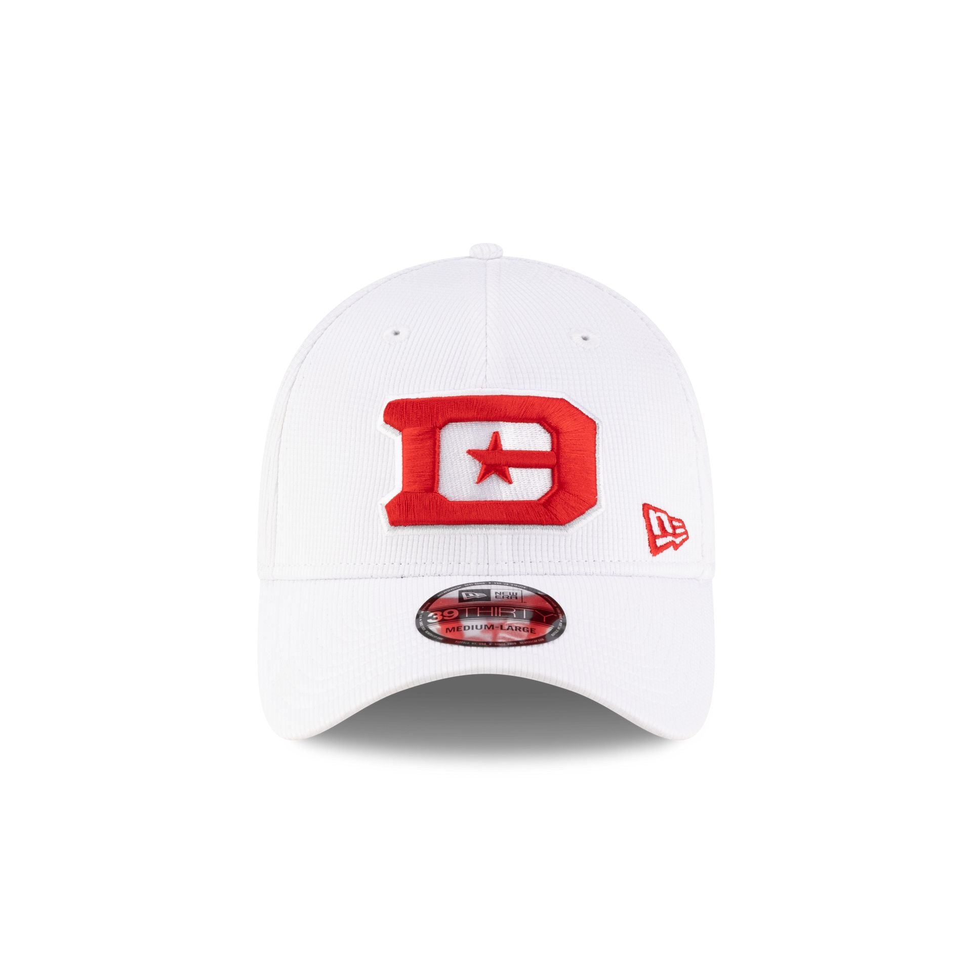 DC Defenders White 39THIRTY Stretch Fit Hat