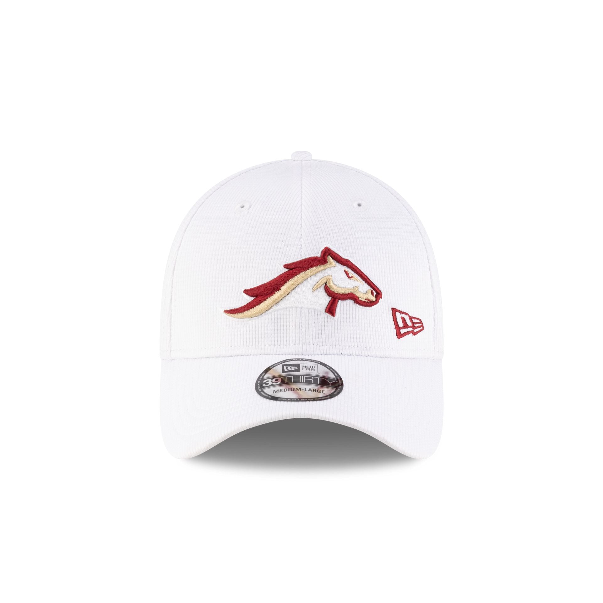 Birmingham Stallions White 39THIRTY Stretch Fit Hat