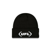 UFL Black Cuff Knit Beanie