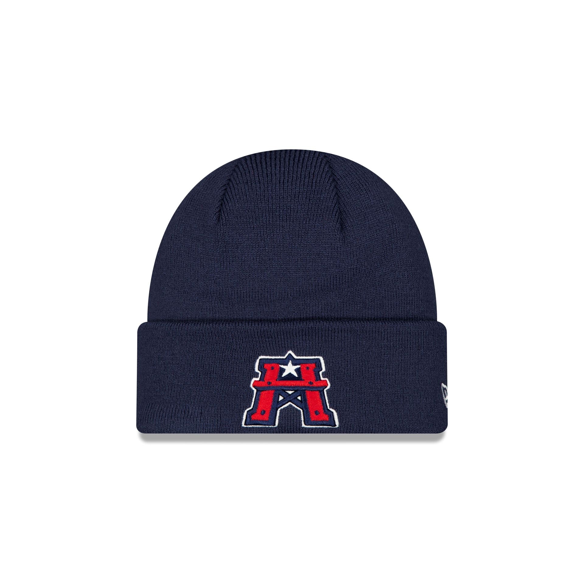 Houston Roughnecks Navy Cuff Knit Beanie