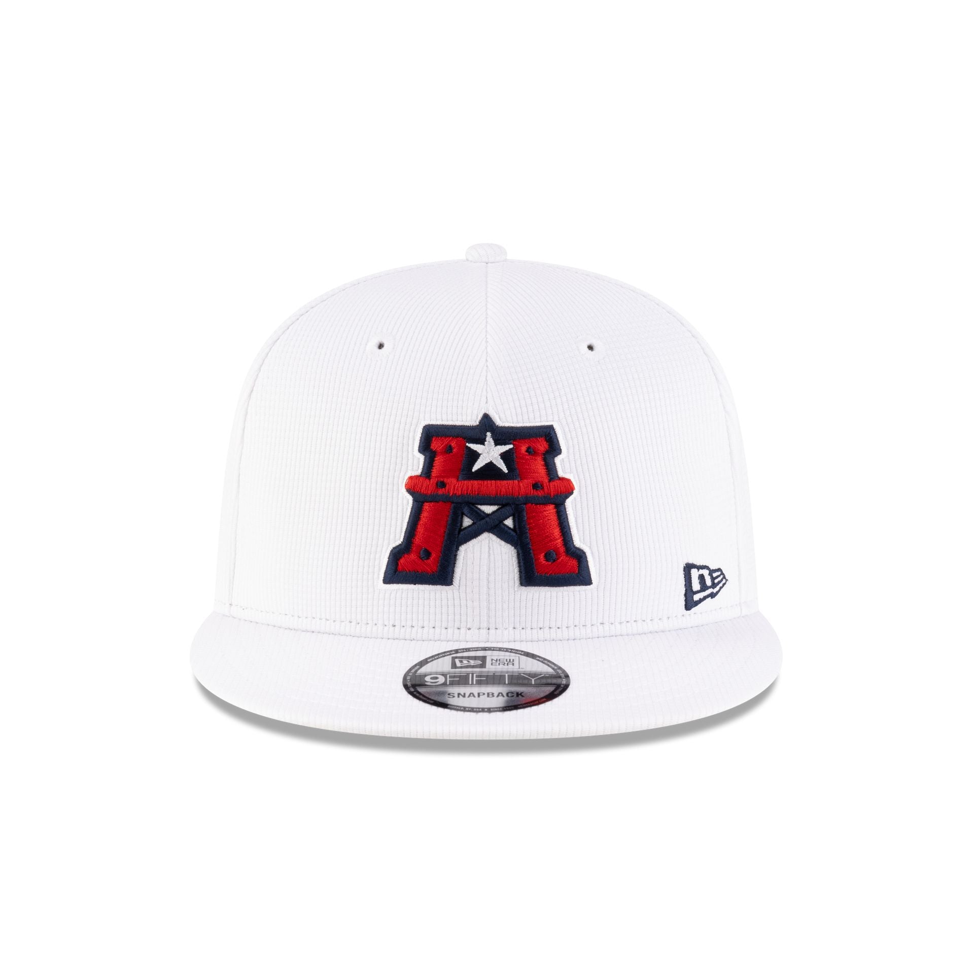 Houston Roughnecks White 9FIFTY Snapback Hat