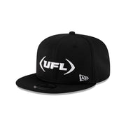 UFL Black 9FIFTY Snapback Hat