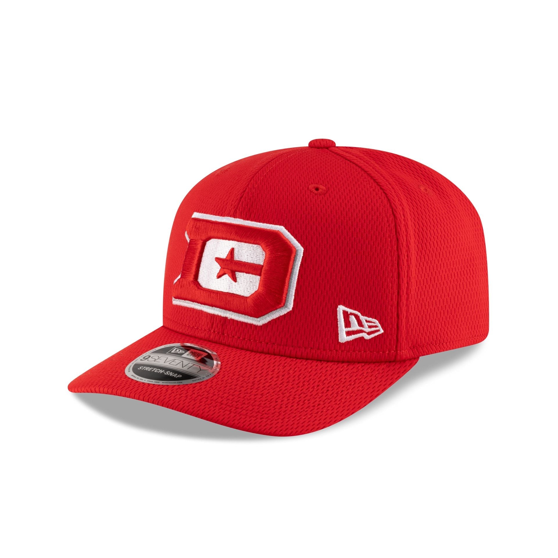DC Defenders Red 9SEVENTY Stretch-Snap Hat