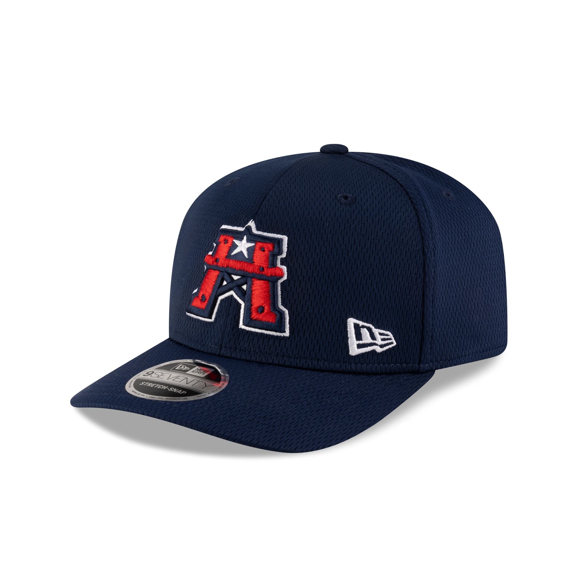 Houston Roughnecks Navy 9SEVENTY Stretch-Snap Hat