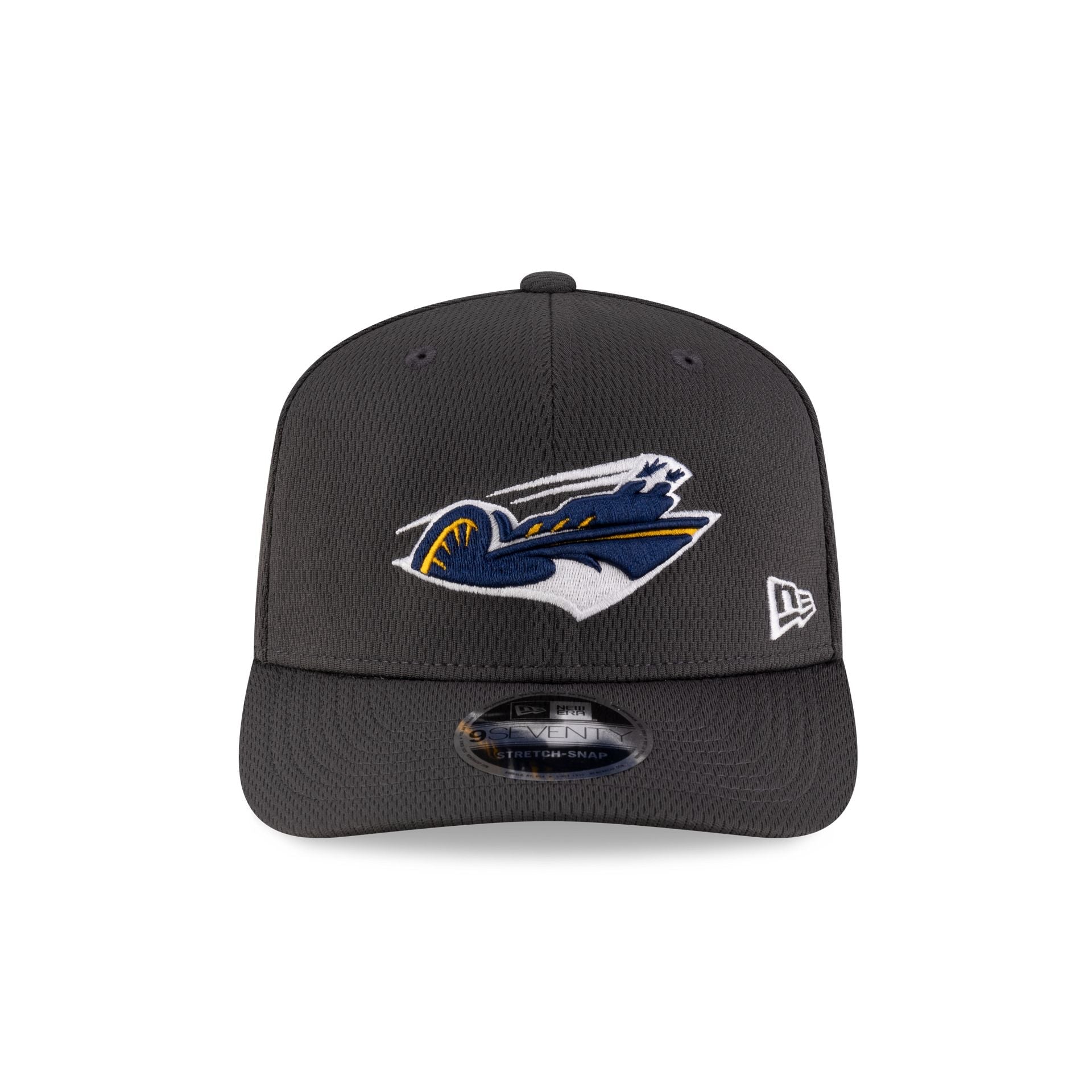 Memphis Showboats Gray 9SEVENTY Stretch-Snap Hat
