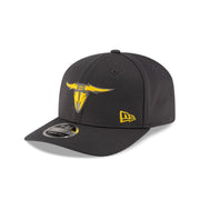 San Antonio Brahmas Gray 9SEVENTY Stretch-Snap Hat