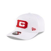 DC Defenders White 9SEVENTY Stretch-Snap Hat
