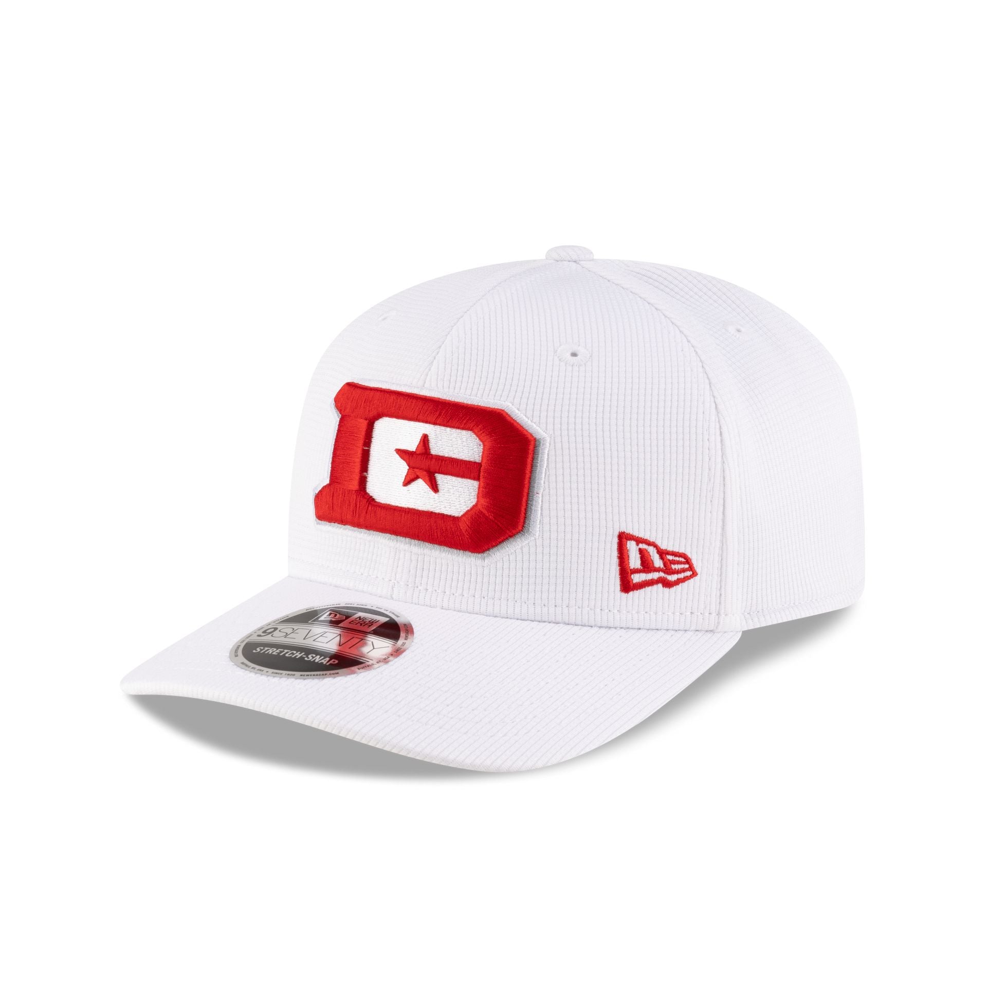 DC Defenders White 9SEVENTY Stretch-Snap Hat