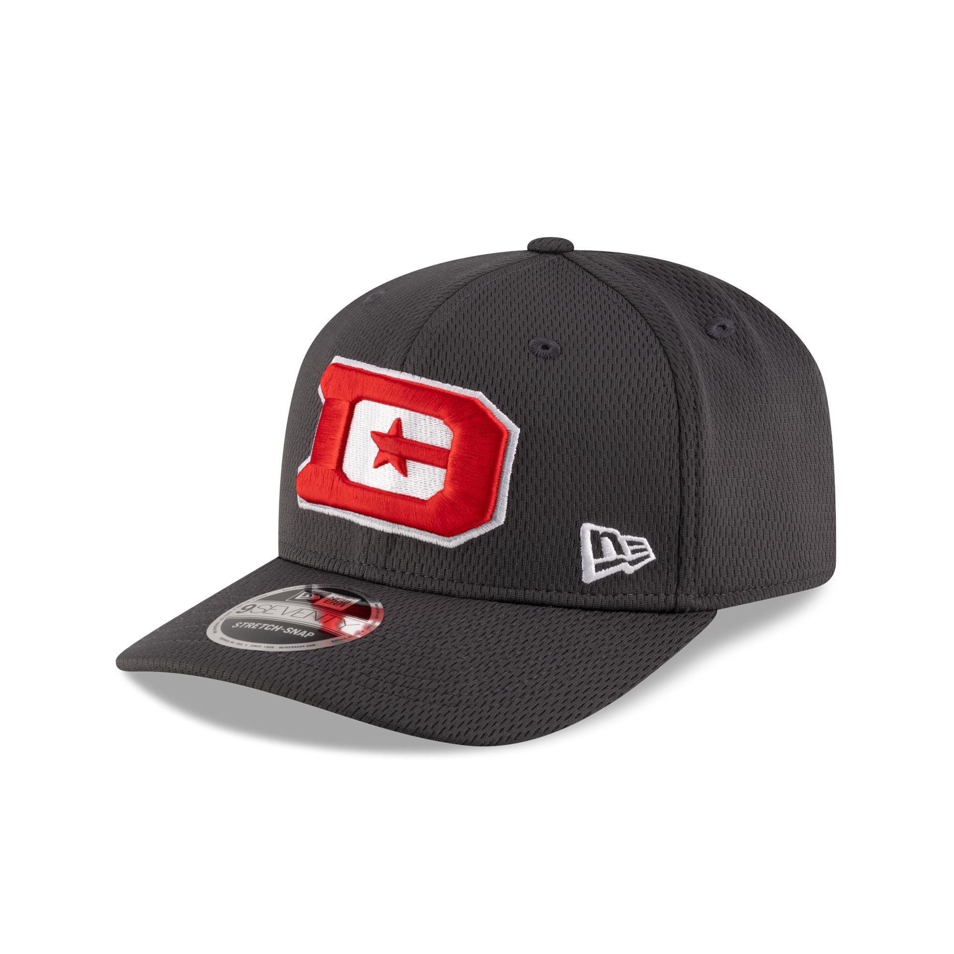 DC Defenders Gray 9SEVENTY Stretch-Snap Hat
