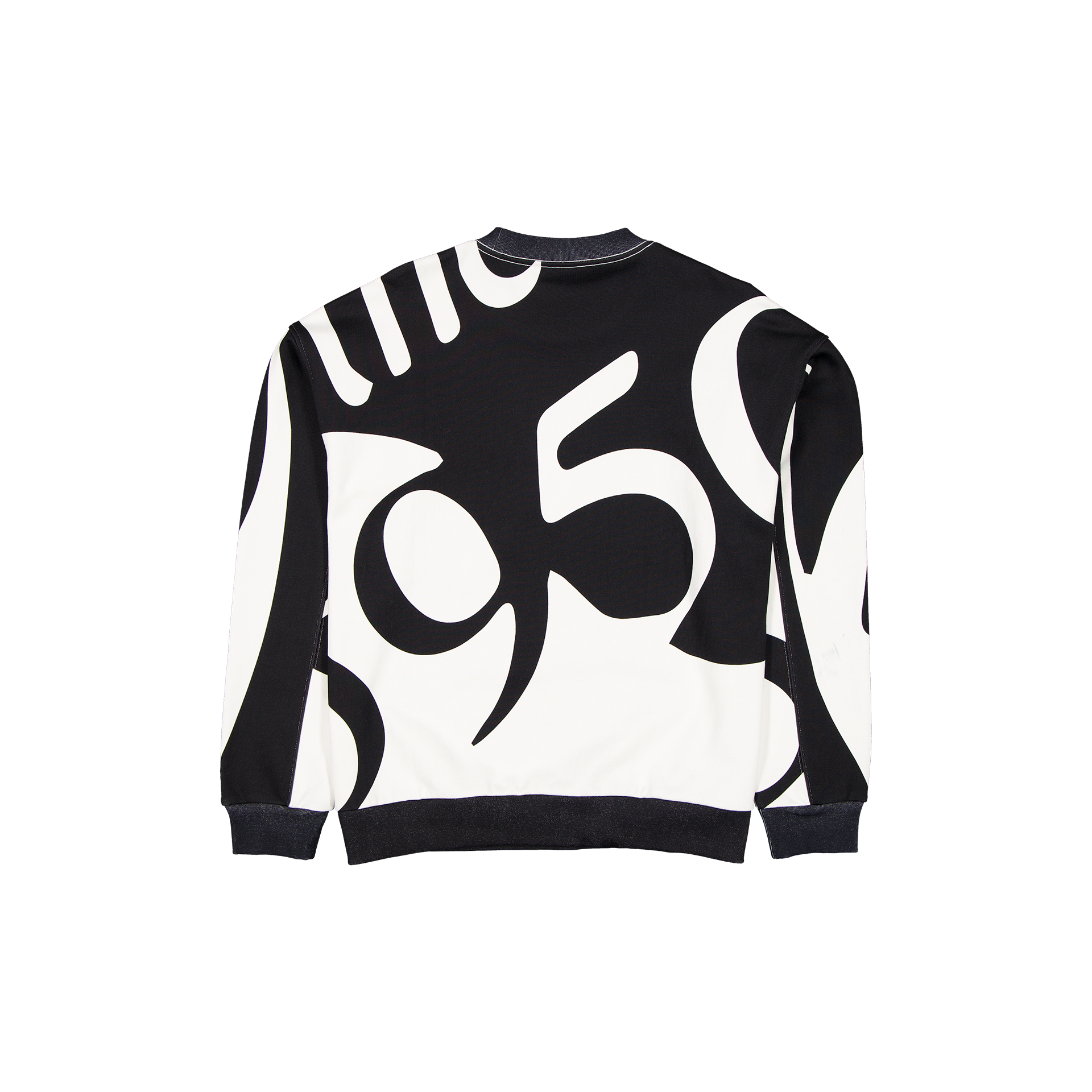 New Era Branded 59FIFTY Splitter Black Crewneck
