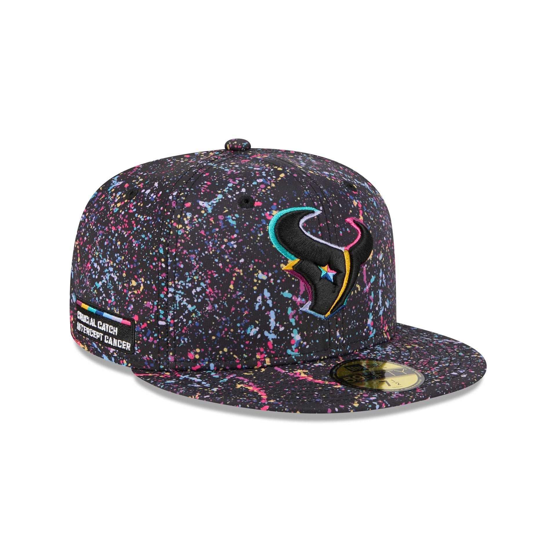 Houston Texans 2025 Crucial Catch 59FIFTY Fitted Hat