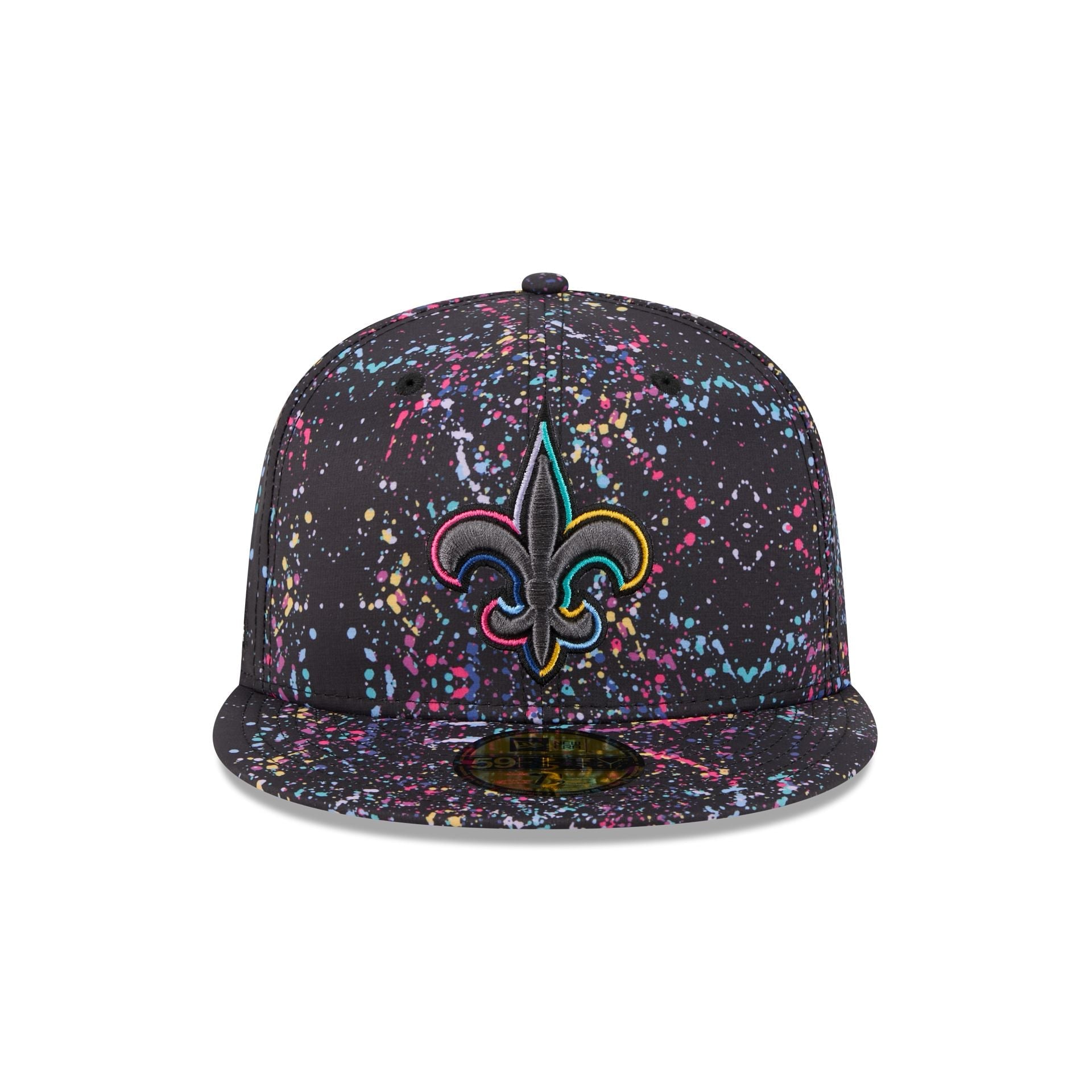 New Orleans Saints 2025 Crucial Catch 59FIFTY Fitted Hat