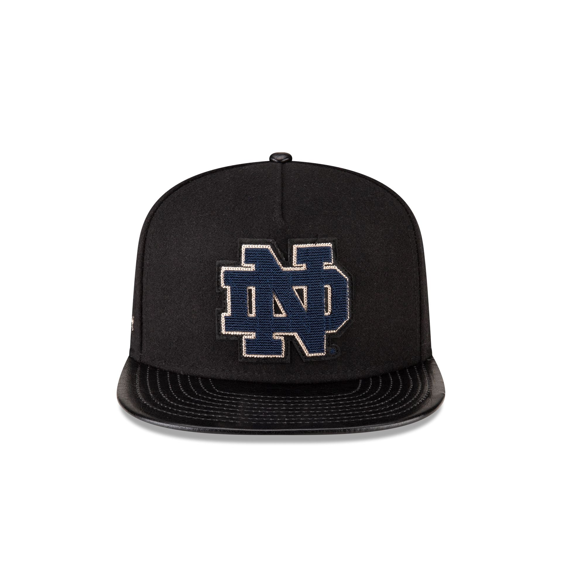 Notre Dame Fighting Irish Wool Letterman 9FIFTY A-Frame Snapback Hat