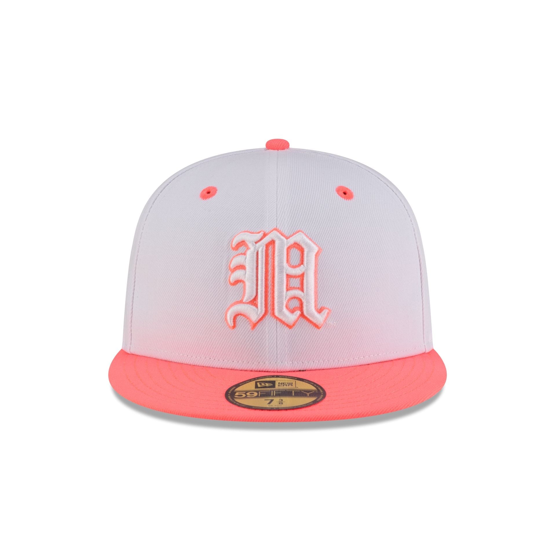Miami Hurricanes Chrome Pink 59FIFTY Fitted Hat