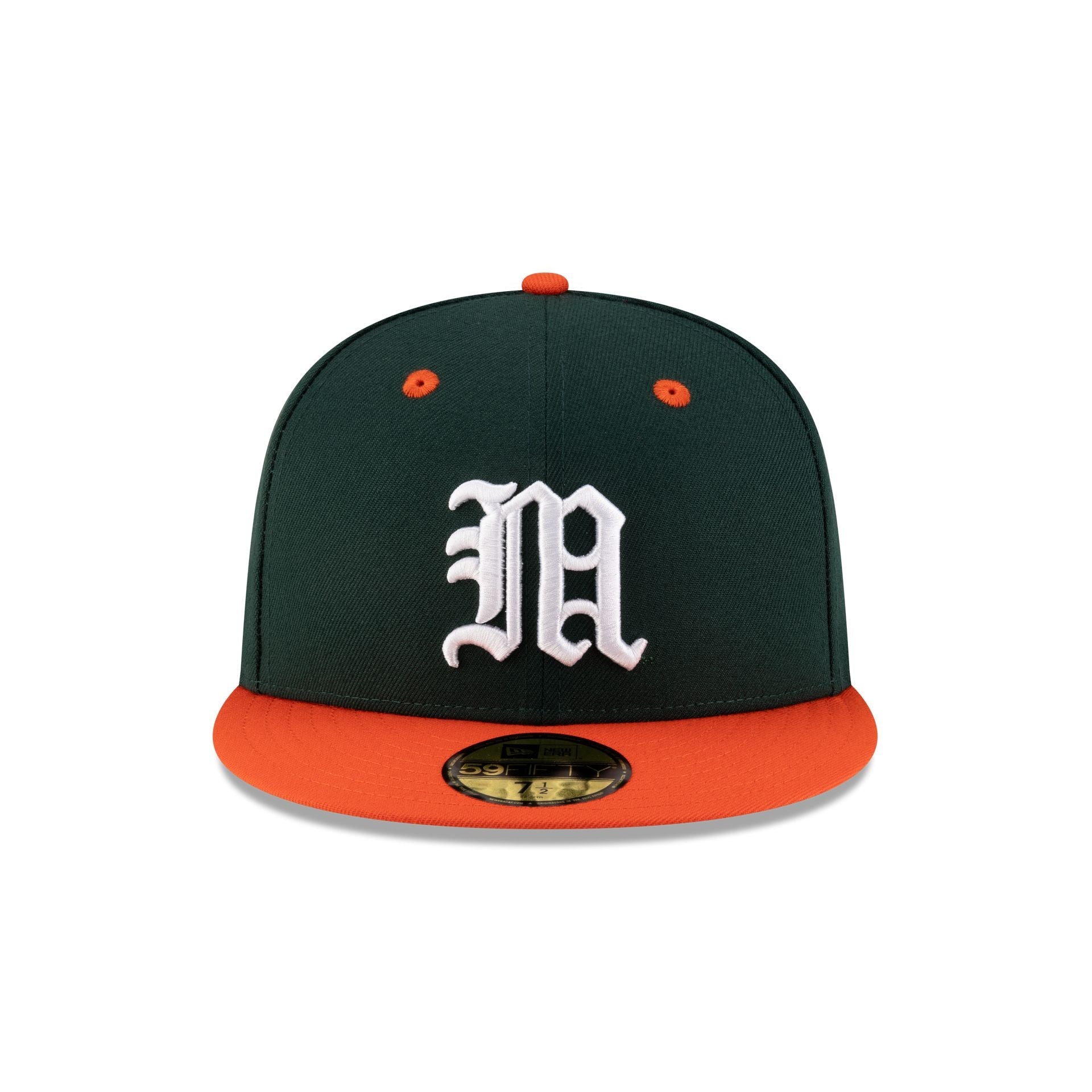 Miami Hurricanes Dark Green 59FIFTY Fitted Hat