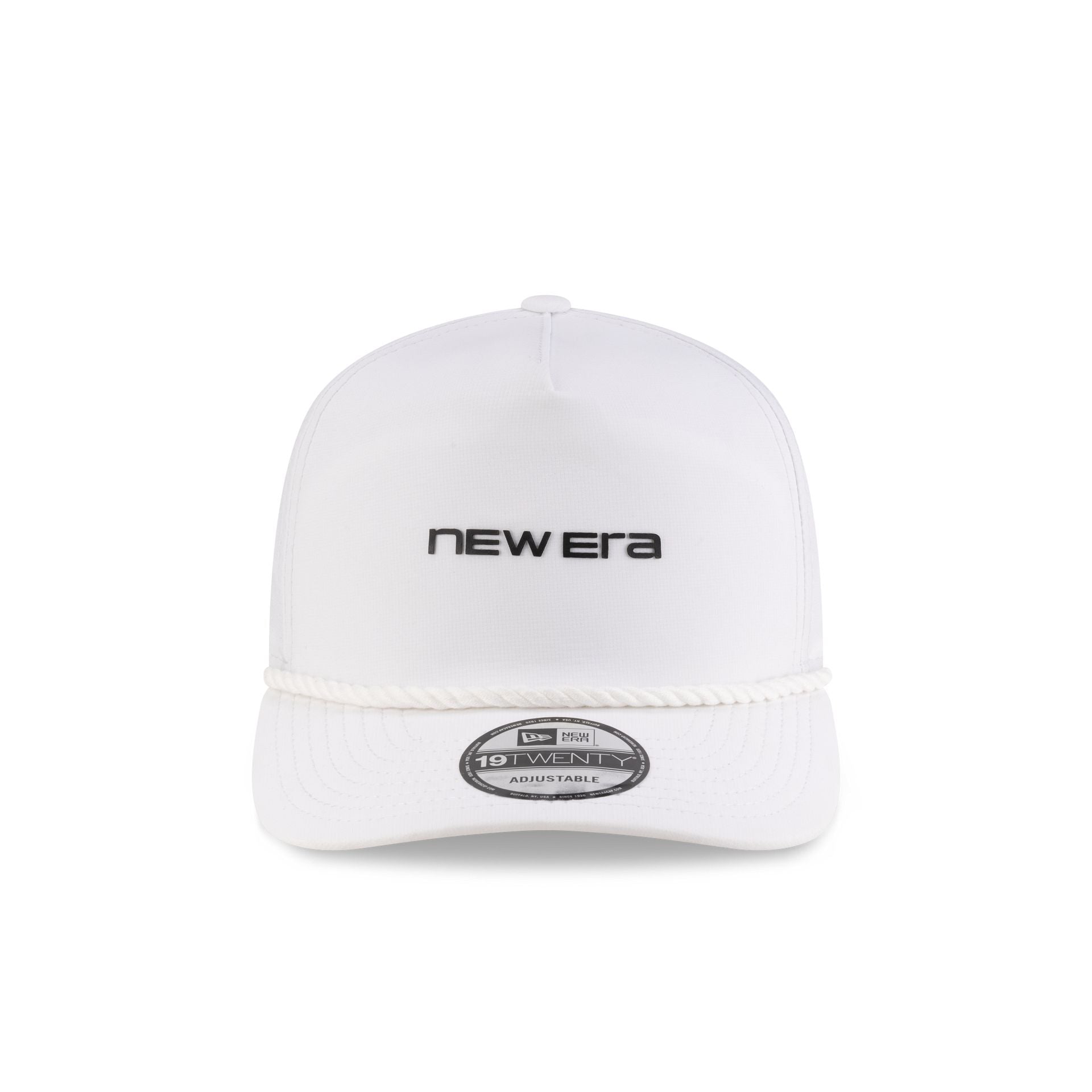 New Era Cap Wordmark White 19TWENTY Snapback Hat