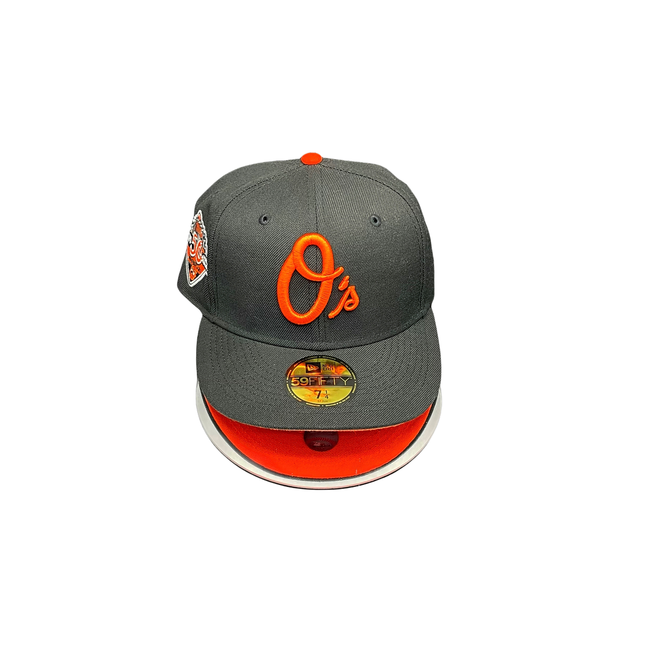 Baltimore Orioles "O's" Black Orange UV 50th