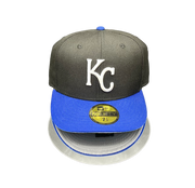 KC. ROYALS 2T BLACK+ROYAL GREY UV
