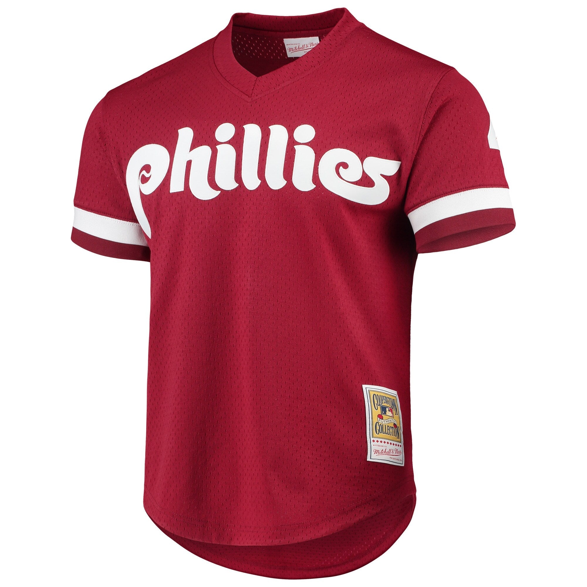 Phillies Burgundy Jersey 4 Oykstra