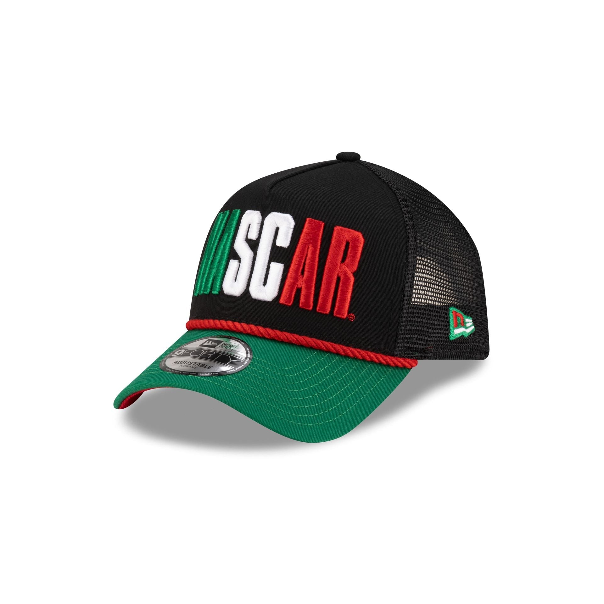 NASCAR Classics Mexico City Race 9FORTY A-Frame Trucker Hat